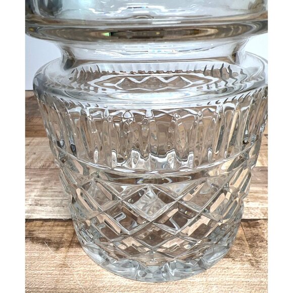 Lead Crystal biscuit jar Crystal Legends by Godinger Made in Russia Handcrafted - Picture 2 of 4